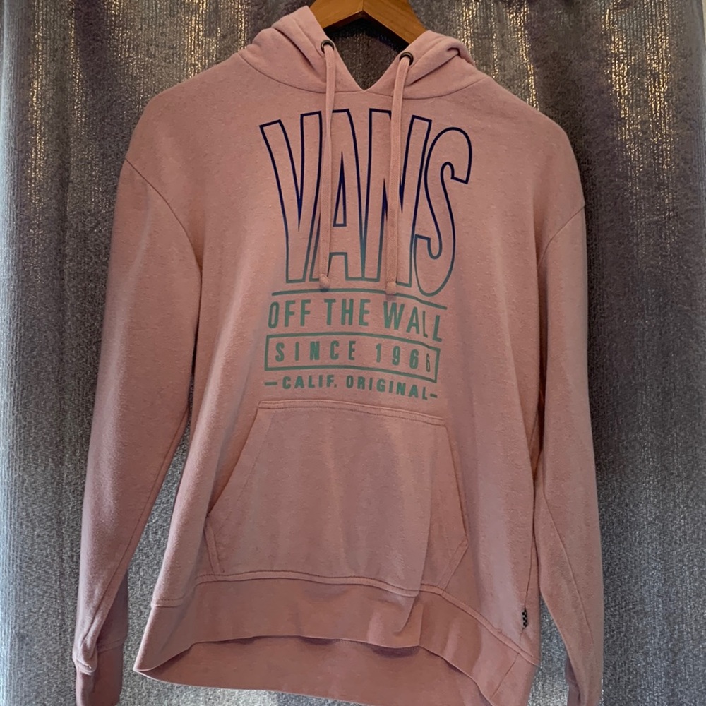 Pink vans hoodie
